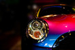 rainbow car