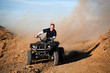 Photo: teenager riding ATV quad four wheeler teenager riding ATV quad four wheeler