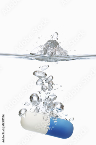 Photo: Capsule in Water Capsule in Water