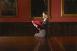 Woman in Elegant Conference Room