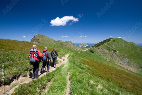 Photo: Hiking in Mala Fatra, Slovakia Hiking in Mala Fatra, Slovakia