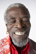 Man Smiling, eyes closed