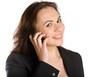 business woman calling by phone