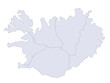 Vektor: Karte Island Karte Island
