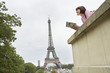Tourist Sightseeing and Eiffel Tower