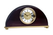 Mahogany clock 2 on White