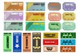 Ticket Admit One Set