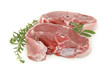 côte d'agneau sur fond blanc côte d'agneau sur fond blanc