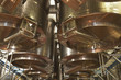 Wine vats, low angle view