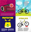 Set of 4 product poster for shop. Design sale card, offers. Set of 4 product poster for shop. Design sale card, offers.