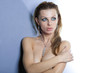 Photo: Portrait beautiful young woman Portrait beautiful young woman