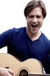 Attractive Guitar Player