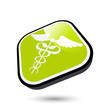 äskulap medizin zeichen logo