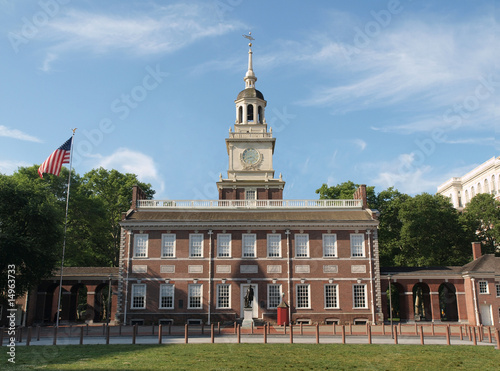 Photo: Independence Hall North Side Independence Hall North Side