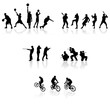 sport silhouettes