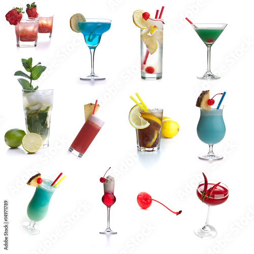Photo: Cocktailkarte II - viele verschiedene Cocktails Cocktailkarte II - viele verschiedene Cocktails