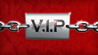 Flyer VIP 3D fond rouge Flyer VIP 3D fond rouge
