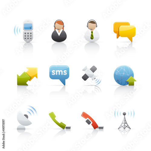 Icon Set - Internet & Comunications