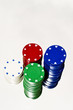 Stack of poker chips