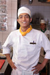 chef in pose