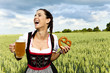 Foto: Bier und Brezen Bier und Brezen