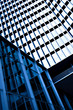 Close-up of new skyscraper on Diagonal avenue Close-up of new skyscraper on Diagonal avenue