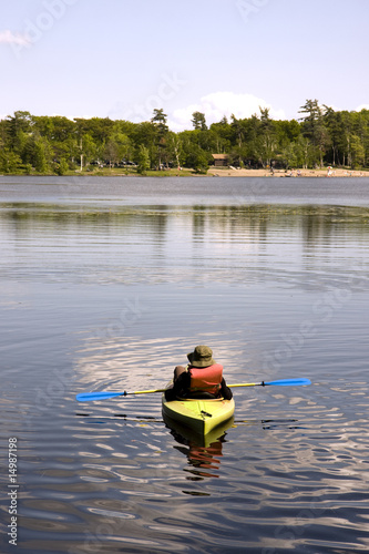 Photo: Person in Kayak Person in Kayak