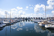 Luxury yachts in Flensburg, Germany