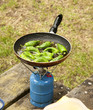 Pimientos de Gernika fritos