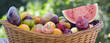 Fruits and vegetables