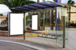Bus Stop Advertisement