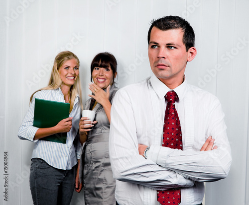 Foto: Bullying at work in the office Bullying at work in the office