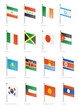 Flag icon set (part 6)