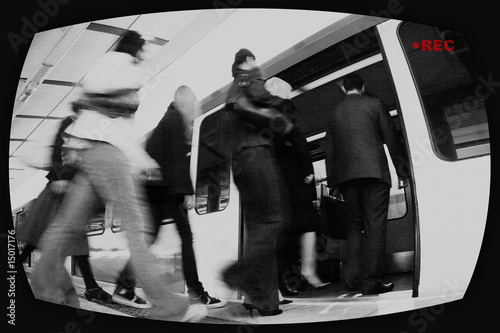 Foto: People in Surveillance Camera People in Surveillance Camera