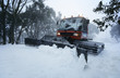 Snow clearing tractor, Mt Baw Baw, Victoria, Australia