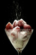 fresas con azúcar
