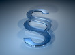 Paragraph blau