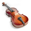 Violin isolated on white