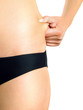 Pinching fat on waist Pinching fat on waist