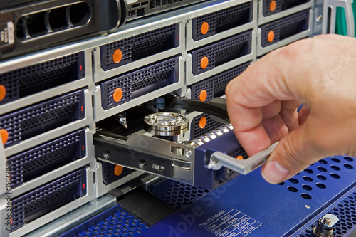 Foto: Hard Disk Drive replacement Hard Disk Drive replacement