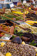 Olives on a Market Stall