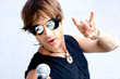 Rock Star Jamming Out