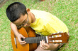 boy playing guitar boy playing guitar