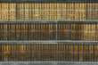 Japan, Nara, Wooden tablets covered with calligraphy