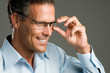 Man with glasses
