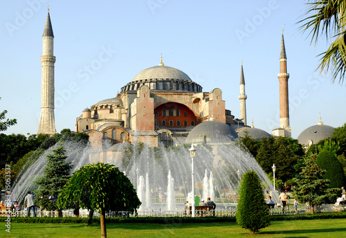 Photo: Hagia sophia mosque - church view Hagia sophia mosque - church view