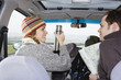 Young Couple on a Road Trip
