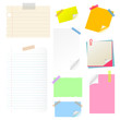 note papier sticker postit