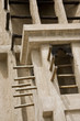 dubai uae wind towers at heritage village