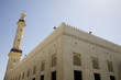 Photo: uae dubai the grand mosque and minaret in bur dubai uae dubai the grand mosque and minaret in bur dubai